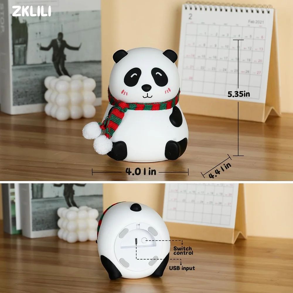 Cute Panda Night Light