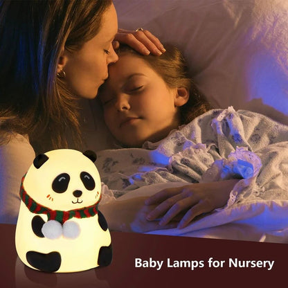 Cute Panda Night Light