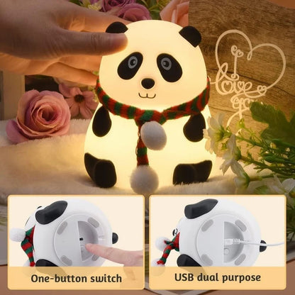 Cute Panda Night Light