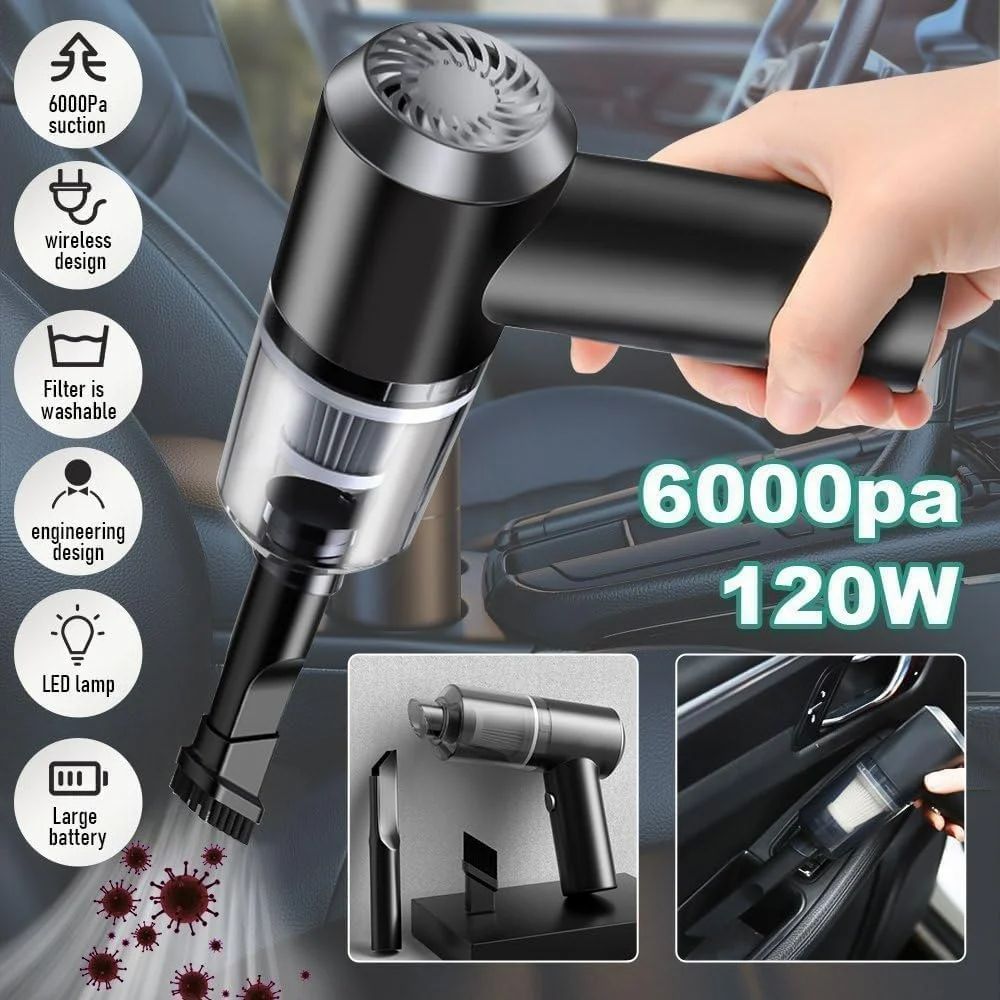 Portable Car Vaccum Cleaner